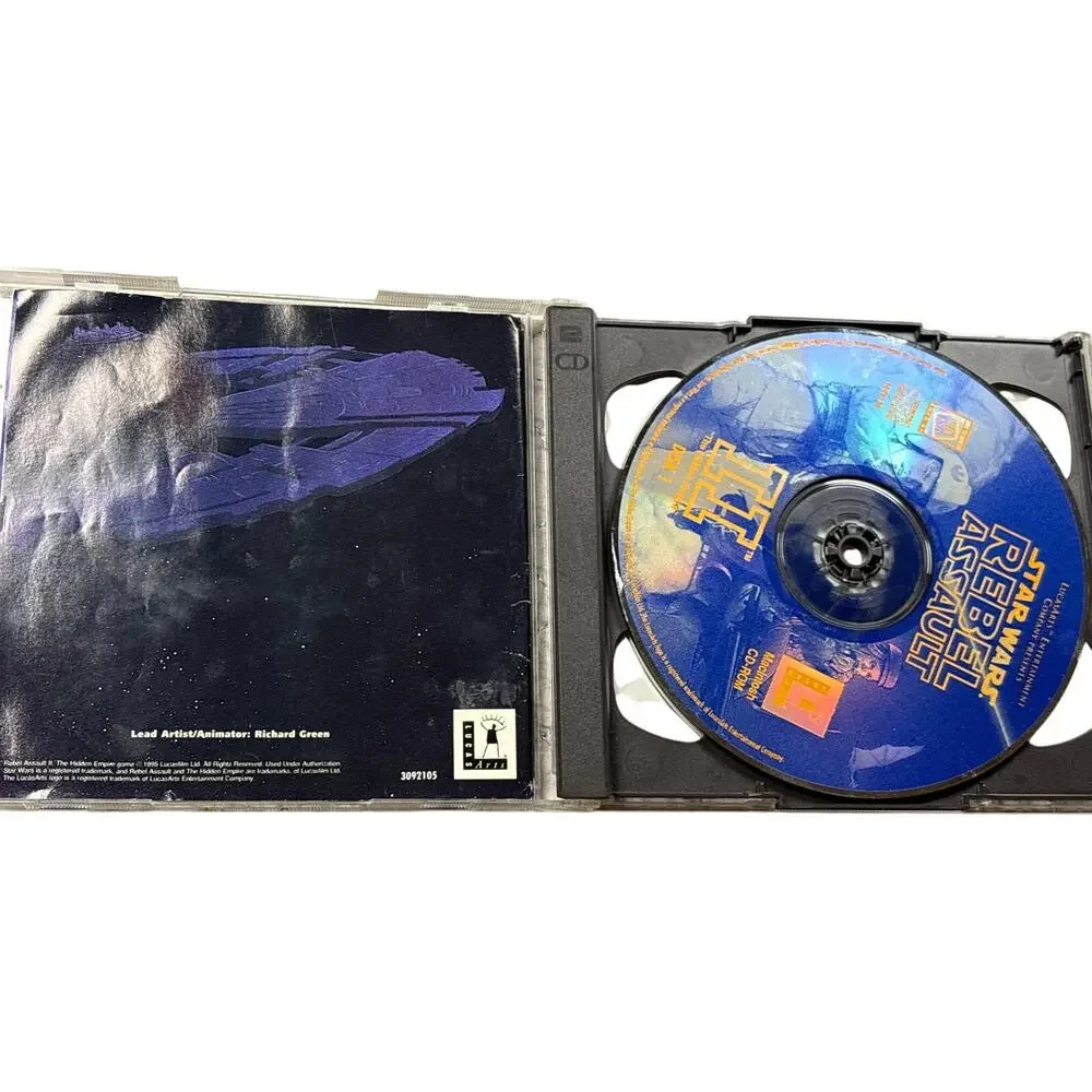 Star Wars Rebel Assault 2 The Hidden Empire Computer Game Macintosh CD ROM